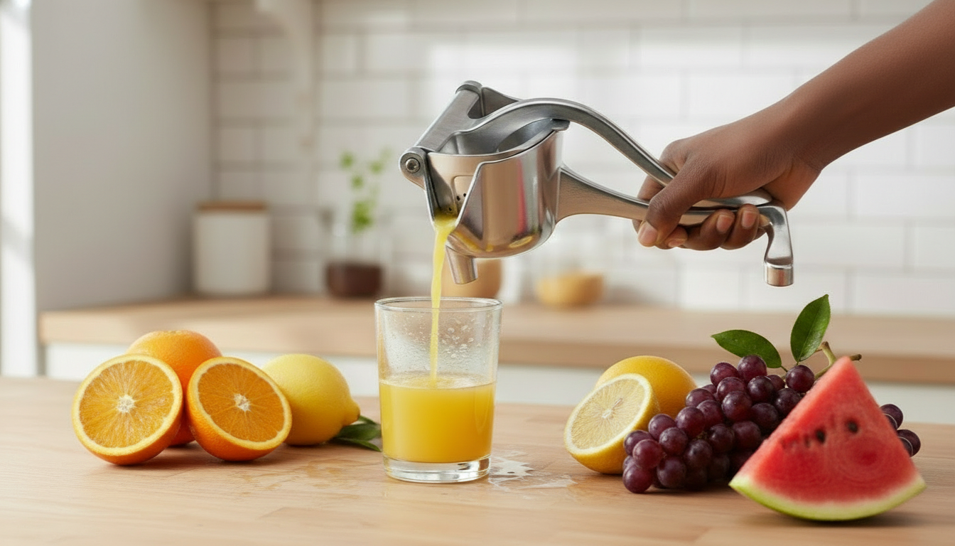 Presse-Fruit Manuel Multifonction – Jus Naturel Frais à la Maison