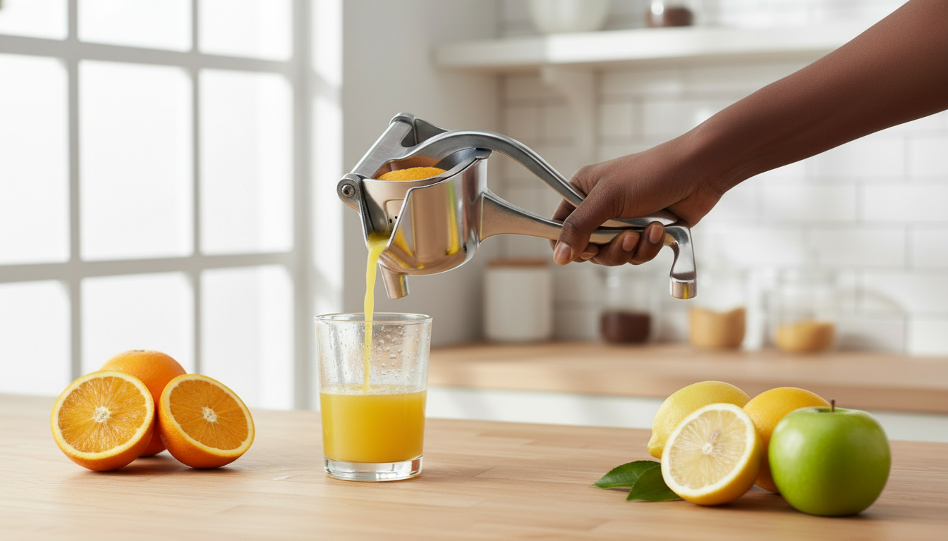 Presse-Fruit Manuel Multifonction – Jus Naturel Frais à la Maison